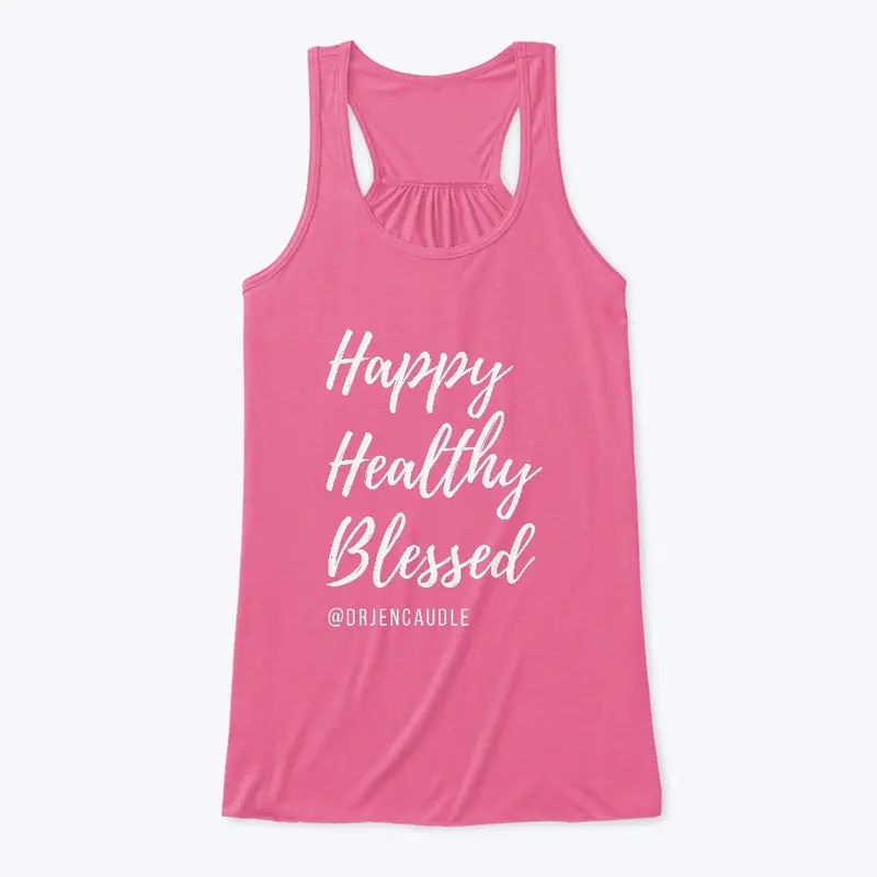 Happy, Healthy, Blessed - Colorful